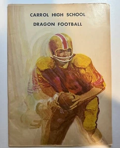 Southlake TX Geschichte Carroll Football High School 1972 Programm Werbung - Bild 1 von 9