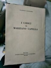 The Codes Of Martian Capella Claudio Leonardi 1959 1960 Vita And Thought Catalog