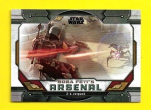 2022 Topps Star Wars The Book of Boba Fett Boba Fett's Arsenal BA-2