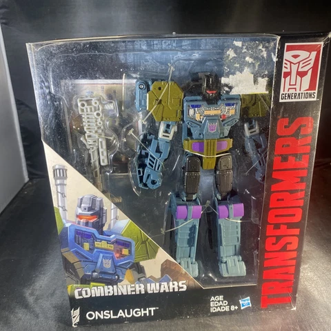 NEW Transformers Combiner Wars Voyager Class ONSLAUGHT Hasbro Cover