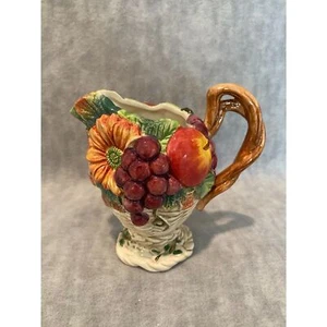 Fitz & Floyd Classics Creamer Harvest Heritage Autumn Bounty - Picture 1 of 11