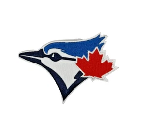 Toronto Blue Jays MLB Team Logo Embroidered 3in Iron / Sew-On Patch - Picture 1 of 3