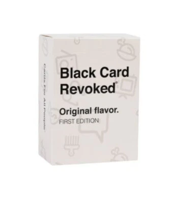 Black Card Revoked Card Game Original Flavor Party First Edition Pack New Sealed - Image 1 of 2
