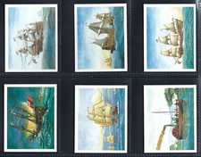 PLAYER (TOM THUMB) - BRITAIN'S MARITIME HISTORY - FULL SET OF 30 CARDS
