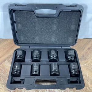 Juego de 8 piezas de enchufes de impacto Pittsburgh Pro 3/4" Drive SAE de 1" a 1-1/2" - Imagen 1 de 5