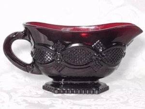 Avon Cape Cod Ruby Sauce Boat - Picture 1 of 7
