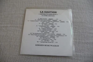 LA CAUTION CD ASPHALTE HURLANTE ULTIME EDITION - Imagen 1 de 2