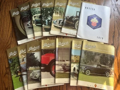 Packard International Motor Car Club Magazines 1972 Juego completo - Pregúntale al hombre de colección Foto 1 de 4