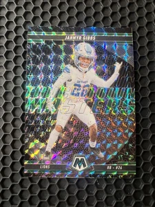 2025 Panini Mosaic Football - #6 Jahmyr Gibbs Touchdown Masters Green Mosaic - Bild 1 von 2