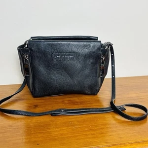 Status Anxiety Crossbody Bag Handbag Black Pebbled Leather - Picture 1 of 13