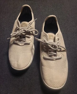 Allbirds Womens Tree Runners Size 9 Ivory Off White Cream Sneakers - Picture 1 of 19