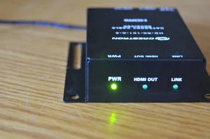 Crestron HD-RX-101-C-E Category Cable Receiver W/P. Supply (3-E) - Picture 1 of 7