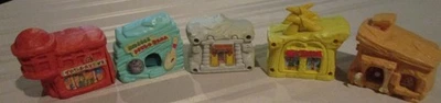 Juguetes Happy Meals McDonald Flinstone, juego completo, 1993 Foto 1 de 2