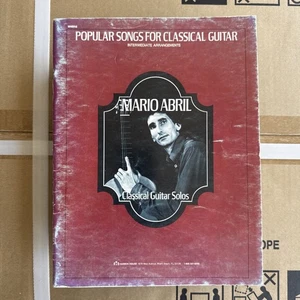 Mario Abril Popular Songs for Classical Guitar Intermediate Arrangements 1972 - Picture 1 of 2