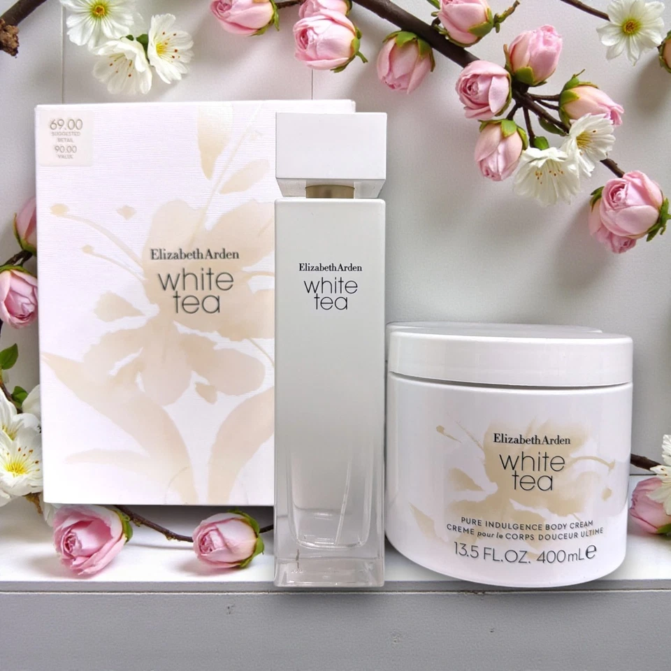 Elizabeth Arden Juego de Regalo Fragancia Té Blanco 3.3oz EDT Spray Foto 1 de 1