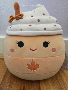Original Squishmallows 8" Alberta The Maple Latte Harvest Fall Squad - Picture 1 of 6
