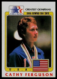1983 Topps Greatest Olympians #75 Cathy Ferguson USA - Picture 1 of 2