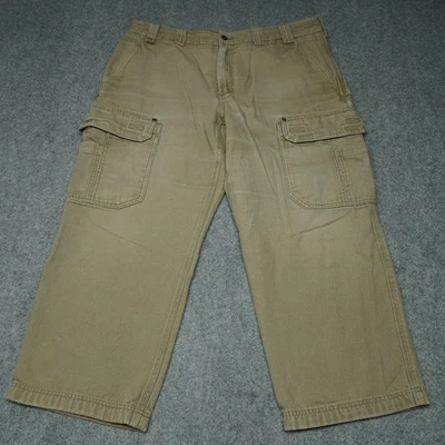 Duluth Trading Co Men's Cargo Pants Khaki 40 Cotton (Actual Inseam 26") - Image 1 of 4