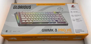 Glorious GMMK 3 Pro HE Wireless 75% Hall Effect Mechanical Gaming Keyboard - Picture 1 of 11