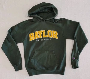 Champion Baylor University Hoodie Green NCAA Adult Size XS - Picture 1 of 7