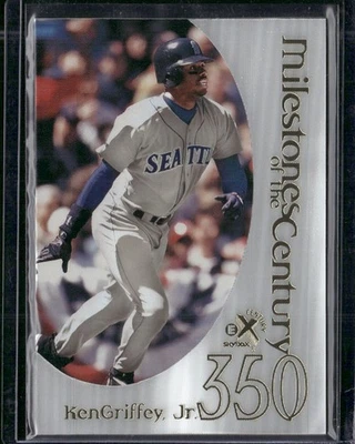 SkyBox E-X Century 1999 #4MC Ken Griffey Jr. hitos del siglo #/350 Foto 1 de 2