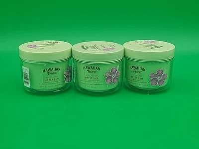 Hawaiian Tropic After Sun Manteca Corporal Exótica Hidratante de Coco Paquete de 3 8 OZ Foto 1 de 4