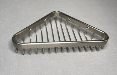 Cesta de esquina Ginger 554G/SN Hotelier en níquel satinado Foto 1 de 4