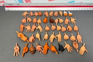 WWE Wrestling Mattel Elite & Ultimate HUGE 50 Hands Accessories Lot Set Fodder Z - Picture 1 of 6
