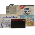 CAPTAIN SILVER - PAL SEGA MASTER SYSTEM - Complete in Box - Very Good Conditions