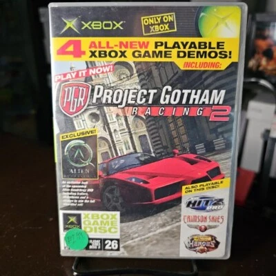 Original Xbox Project Gotham Racing 2 (Holiday 2003 Demo Disc # 26) Rare - Image 1 of 2