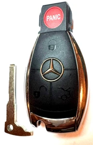 2008 Mercedes Benz E350 CHROME Infra Red BLACK Key Keyless Fob OEM KR55WK49031 - Bild 1 von 7