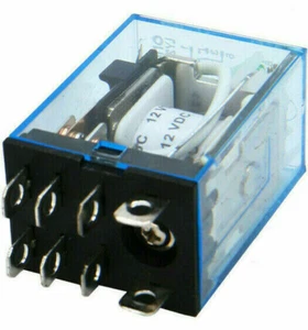 1 RELAIS  -12Vdc-10A -DPCO  LY2N-J 12DC 10A HH62P JQX-13F ou   omron - Picture 1 of 3