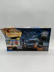 Harry Potter HOT WHEELS Spider Swarm 13’ Racetrack Race Set w/ Weasley Car New - Picture 1 of 3