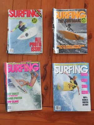 INTERNATIONAL SURFING MAGAZINE MAG SURF SURFER VOLUME 33 1997 12 ISSUES  $5ea