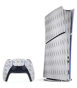 Calcomanía protectora de revestimiento de consola metálica LidStyles Sony PlayStation 5 delgada - Imagen 1 de 11