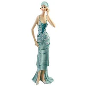 Broadway Belles 1920's Art Deco Lady Figurine Ornament Collectible 32cm Helen - Picture 1 of 1