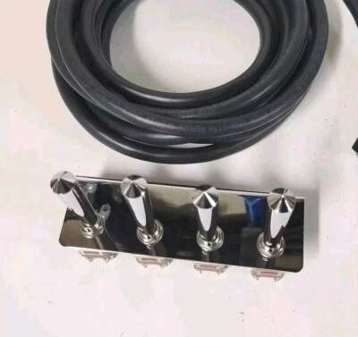 Lowrider hydraulics /air ride suspension SWITCH KIT CHROME FBSS CHROME EXTENSION - Image 1 of 4