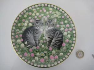 LESLEY ANNE MARFIL LESLEY'S CATS PLACA DE COLECCIONISTA CONOCE A MIS GATITOS MAY MUPPET & EMU - Imagen 1 de 11