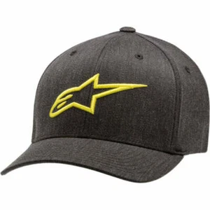 Alpinestars Ageless Curve Hat Casual Wear Cap Gray / Hi Viz Yellow (1955) - Picture 1 of 1