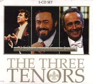 THE THREE TENORS Pavarotti Carreras Domingo CLASSIC ARIAS OPERA MUSIC CD New - Imagen 1 de 1