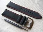 24Mm Watch Band Nylon Fit For Omega Seamaster 300 Planet-Ocean Seiko Tissot