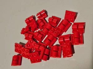Lego x25 rote Platte Mod 2x2 mit Pin Löchern, Teil 2817, Element 281721-Neu - Bild 1 von 1