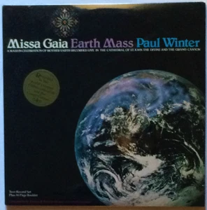 Paul Winter – Missa Gaia / Earth Mass 2 × Vinyl, LP, Album LMR-2 SEALED - Picture 1 of 3