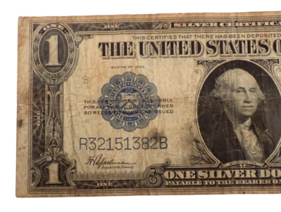 1923 1$ DOLLAR BLUE SEAL LARGE NOTE #4255 - Image 1 of 3