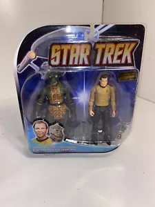 Star Trek Dilithium Collection Battle Scarred Kirk & Gorn Captain - Picture 1 of 2