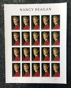 2022USA #5702 Forever Nancy Reagan - Sheet of 20   mint postage - Picture 1 of 1