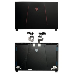 New LCD Back Cover/Bezel/Hinge For MSI GE75 Raider MS-17E1 MS-17E2 E4 3077E3A213 - Picture 1 of 10