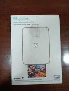 Lifeprint 3x4.5 Portable Photo AND Video Printer for iPhone and Android. - Picture 1 of 3