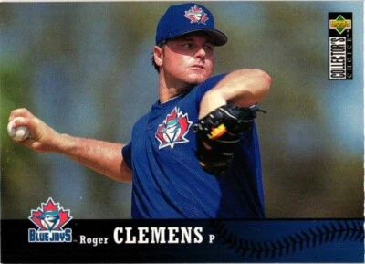1997 UD Collector's Choice Roger Clemens #500 Toronto Blue Jays HOF SNUB NrMt - Image 1 of 2