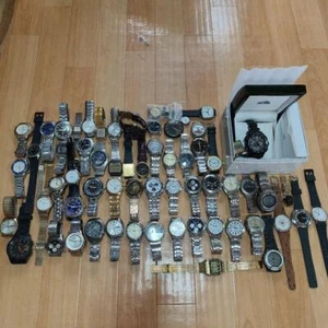 Lot of 103 Mixed Men’s & Women’s Junk Wrist Watches Untested For Parts or Repair - Picture 1 of 18